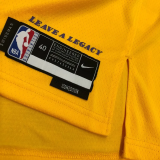 LAKERS RUSSELL #1 Yellow Top Quality Hot Pressing NBA Jersey