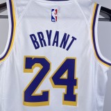 2023 LAKERS BRYANT #24 White MAMBA Top Quality Hot Pressing Kids NBA Jersey