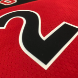 22-23 Raptors LEONARD #2 Red Top Quality Hot Pressing NBA Jersey