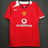2004-2006 Man Utd Home Retro Soccer Jersey
