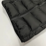 24-25  UA Black Cotton jacket vest (Waistcoat)