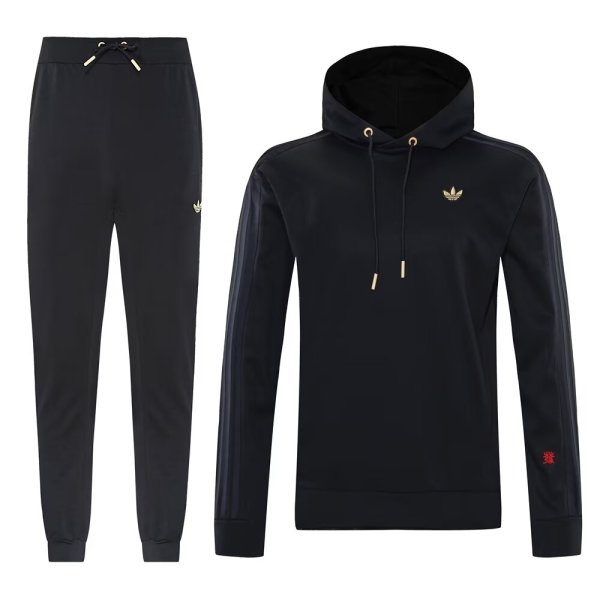 2025 AD Black Commemorative Edition Hoodie Tracksuit (卫衣套装)