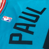 SUNS Paul #3 Blue Top Quality Hot Pressing NBA Jersey