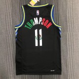21-22 Warriors THOMPSON #11 'Mexico' Black City Edition Top Quality Hot Pressing NBA Jersey