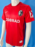 25-26 Freiburg UEL Red Fans Soccer Jersey 1:1 Thai Quality