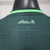 25-26 Algeria Away Player Version Soccer Jersey 1:1 Thai Quality