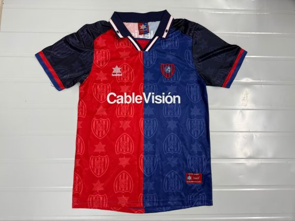 1999-2000 San Lorenzo Home Retro Soccer Jersey