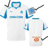 25-26 Marseille Home Fans Soccer Jersey