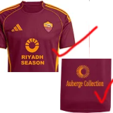 25-26 Roma Home Player Version Soccer Jersey