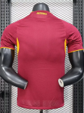 25-26 Roma Home Player Version Soccer Jersey