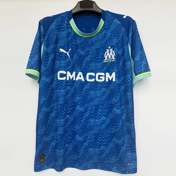 25-26 Marseille Away Fans Soccer Jersey