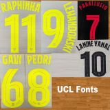 25-26 BAR Away Fans Soccer Jersey