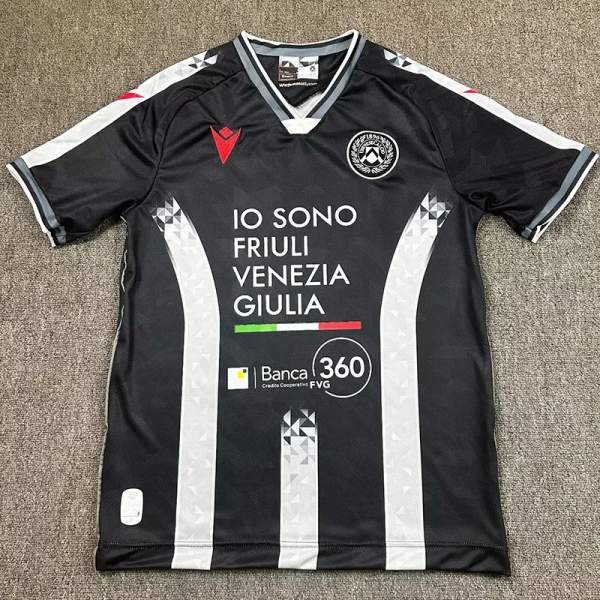25-26 Udinese Home Fans Soccer Jersey 1:1 Thai Quality