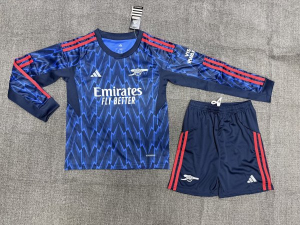 25-26 ARS Away Long Sleeve Kids Soccer Jersey 1:1 Thai Quality(长袖)
