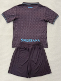 25-26 Napoli Third Kids Soccer Jersey 1:1 Thai Quality
