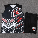 25-26 Sao Paulo High Quality Tank Top And Shorts Suit