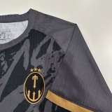 2025 Trapstar Black Player Version Trendy Soccer Jersey