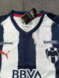 25-26 Monterrey Home Long Sleeve Soccer Jersey (长袖)