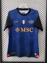 25-26 Napoli Blue All Saints' Day Fans Soccer Jersey