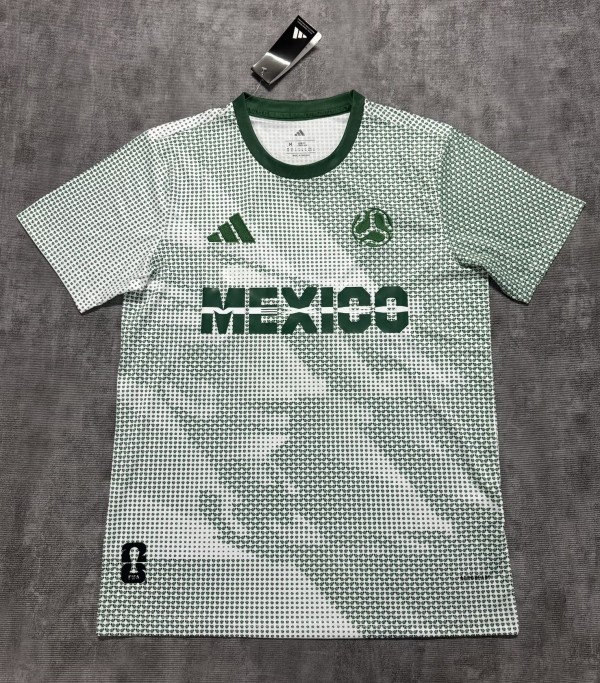 2026 Mexico World Cup Culture Promotion Green Fans Training shirts