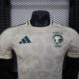 24-25 Saudi Arabia Away Player Version Soccer Jersey