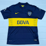 2014-2015 Boca Juniors Home Retro Soccer Jersey