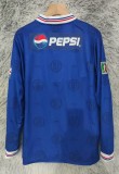 1998 Cruz Azul Home Long Sleeve Retro Soccer Jersey