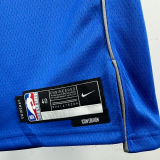 22-23 Dallas Mavericks CHRISTIE #00 Blue Top Quality Hot Pressing NBA Jersey(V领)