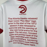 2026 Hawks White Retro High Quality Casual T-Shirt #MN