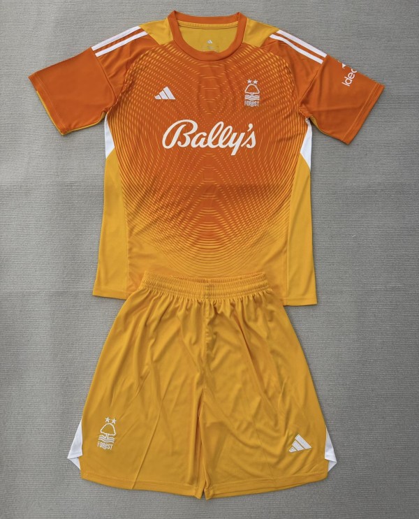 25-26 Nottingham Orange GoalKeeper Adult Suit