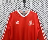1977-1980 Nottingham Home Long Sleeve Retro Soccer Jersey