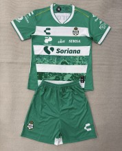 25-26 Santos Laguna Home Kids Soccer Jersey