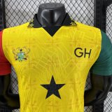 25-26 Ghana Yellow Special Edition Player Version Soccer Jersey