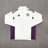 25-26 Man Utd White Windbreaker