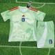 25-26 Italy Away Fans Kids Soccer Jersey