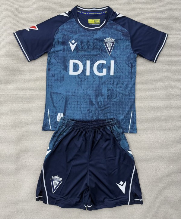 25-26 Cadiz Third Kids Soccer Jersey