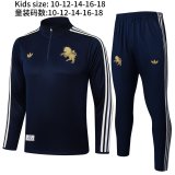 25-26 JUV High Quality Kids Half Pull Tracksuit