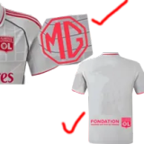 25-26 Lyon Third Kids Soccer Jersey