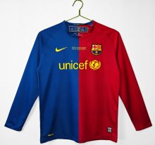 2008-2009 BAR Home Retro Long Sleeve Soccer Jersey