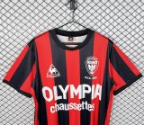 1977-1978 Nice Home Retro Soccer Jersey