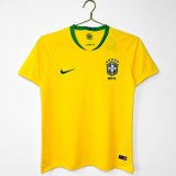 2018 Brazil Home Retro Soccer Jersey