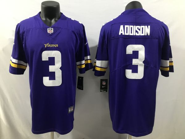 2025 NFL Minnesota Vikings New Pattern Jersey