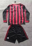 2009-2010 ACM Home Long sleeves Retro Kids Soccer Jersey
