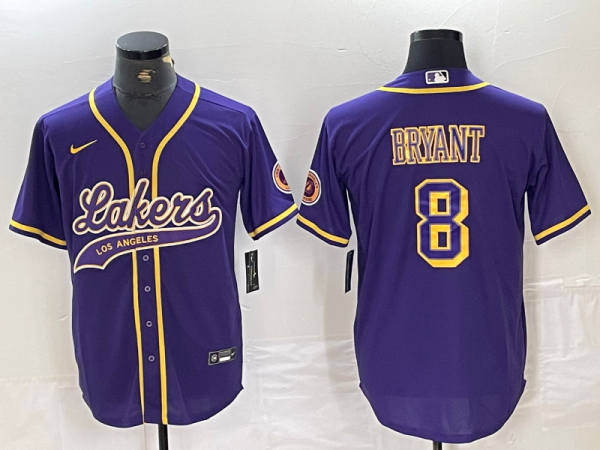 2025 MLB Los Angeles Lakers New Pattern Jersey