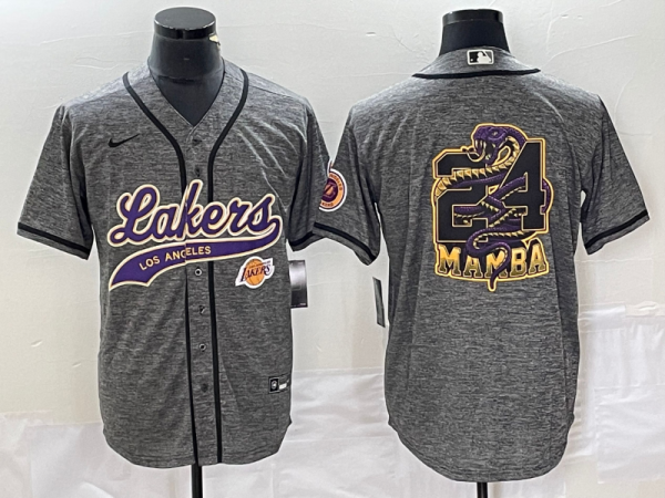 2025 MLB Los Angeles Lakers New Pattern Jersey