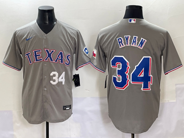 2025 MLB Texas Rangers New Pattern Jersey