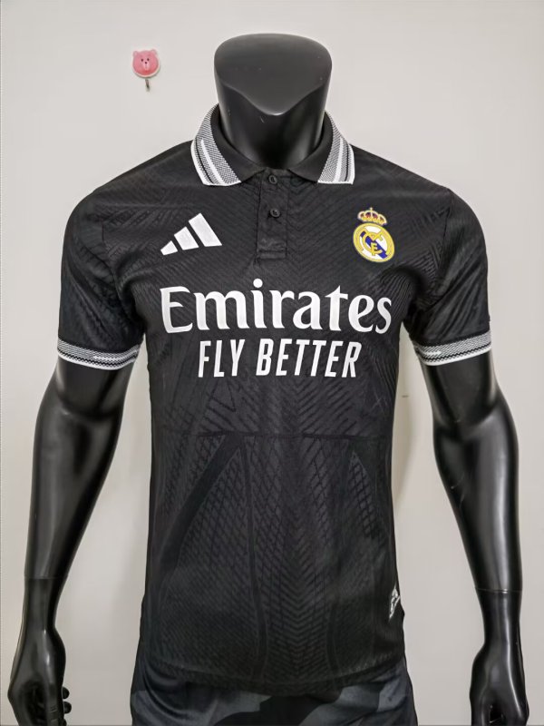 25-26 RMA Black Special Edition Player Version Training Shirts