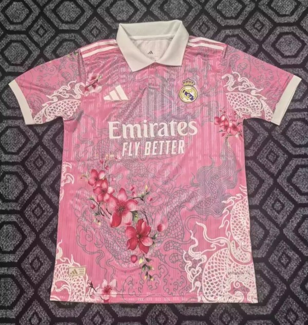 25-26 RMA Pink Special Edition Fans Training Shirts
