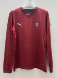 2026 Portugal Home Long Sleeve Fans Soccer Jersey*长袖