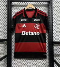 26-27 Flamengo Home Print Sponsor Fans Soccer Jersey 全广告